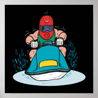 Jet Ski Poster
