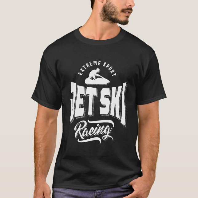 Jet Ski Rider Wassersport Wassermotorrad T - Shirt (Vorderseite)