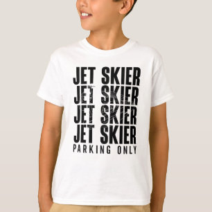 Jet Skier Parkplatz nur Jet Ski Jetski Jet Skifahr T-Shirt