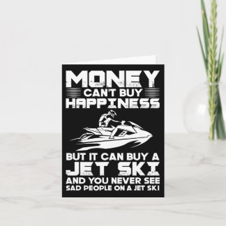 Jet Skiing Money kann Glück nicht kaufen, aber es  Karte