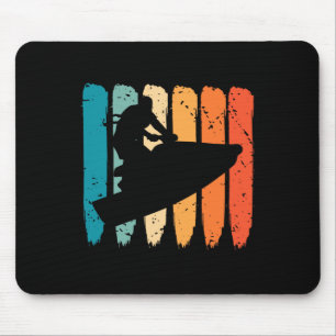 Jet Skiing Retro Watercraft Jet Skier Jetskiing Je Mousepad