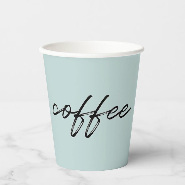 Jet Stream Disposable Coffee Cups Pappbecher (Vorderseite)
