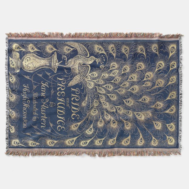 Jet tissé par couverture d'antiquité de fierté et (Devant)