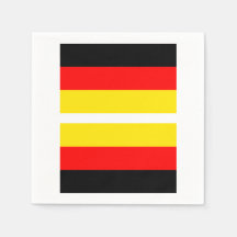 Serviette Drapeau Allemand