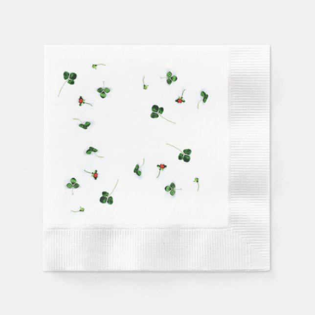 Jetable Serviette Fraise Parfait Pique-Nique (Devant)