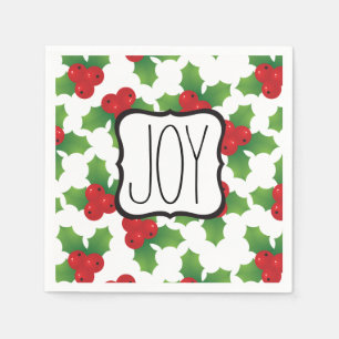 JETABLE SERVIETTE POUR FESTIVITÉ DE NOËL