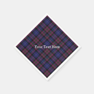 Jetables Fierté des serviettes de papier de plaid de tarta