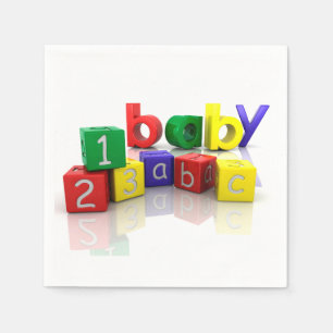 Jetables Le bébé bloque les serviettes de papier