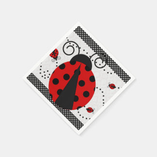Jetables Petite dame Baby shower serviettes