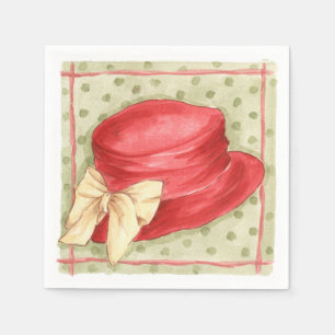 Jetables Red Hat - serviettes de papier