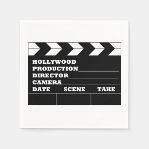 Jetables Serviettes de bardeau de Hollywood