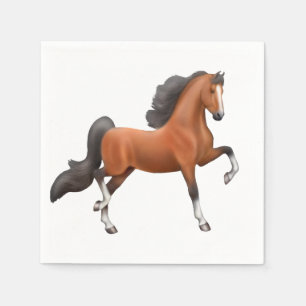 Jetables Serviettes de cheval de Saddlebred d'Américain de