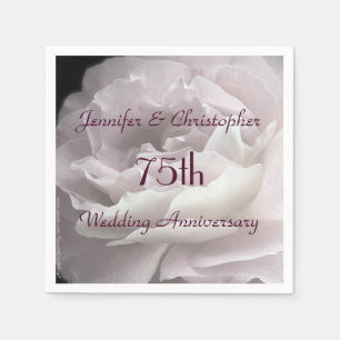 Jetables Serviettes de papier de rose de rose,
