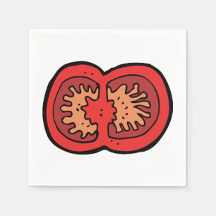 Jetables Serviettes de papier découpées en tranches de