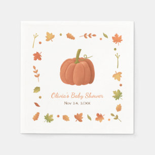Jetables Serviettes élégantes pour Baby Shower sur le thème