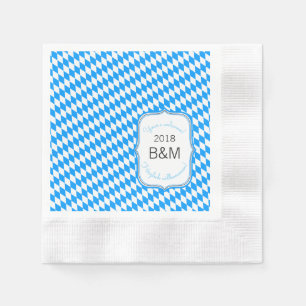 Jetables Serviettes Oktoberfest claires