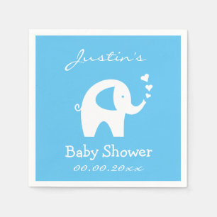 Jetables Serviettes personnalisées de baby shower avec