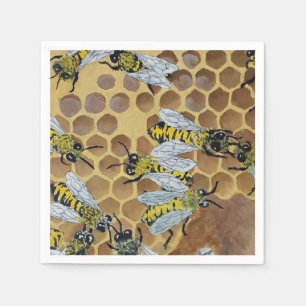 Jetables serviettes pour abeilles