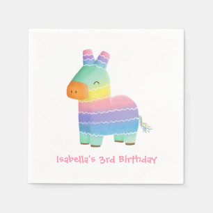 Jetables Serviettes pour fête d'anniversaire d'enfants Fies
