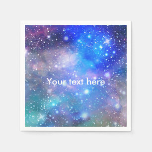 Jetables Serviettes pour fête d'anniversaire Galaxie Espace