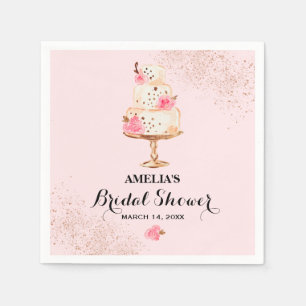 Jetables Serviettes pour fête de mariage avec thème de thé