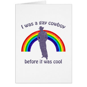 J'étais un cowboy gai avant qu'il ait fait frais