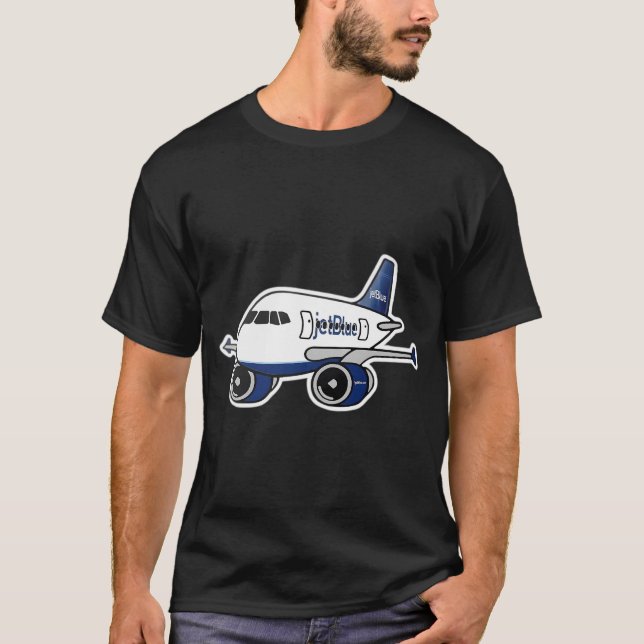 Jetblue A320 T-Shirt (Vorderseite)