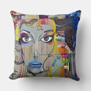 Jeter Coussin - Street Art Graffiti Art