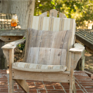 Jeter Oreiller Bois rustique Beige
