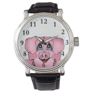 Jeter un coup d'oeil la montre porcine