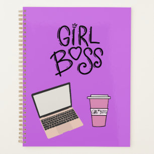 Jeteuse Boss Planner avec couverture rigide