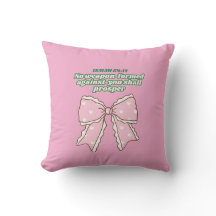 Jetez l'oreiller, coussin verset de la bible, cous