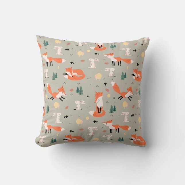 Jetez un oreiller au design moderne. (Recto)