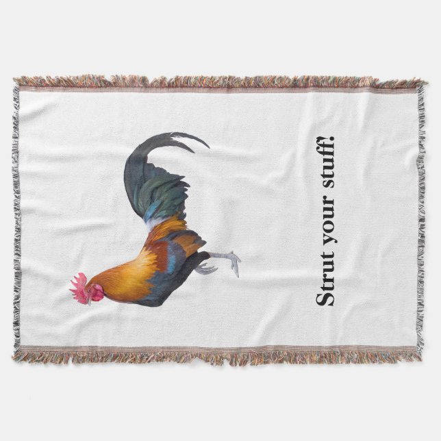 Jetez une couverture sur le coq avec la mention "T (Devant)