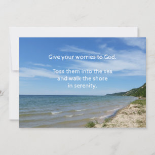 Jetez vos soucis, 2ème design- Carte d'adaptation