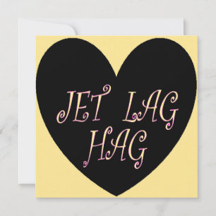 JETLAG HAG REISEDESIGN KARTE