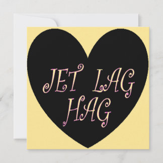 JETLAG HAG REISEDESIGN KARTE
