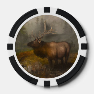 Jeton de poker Elk