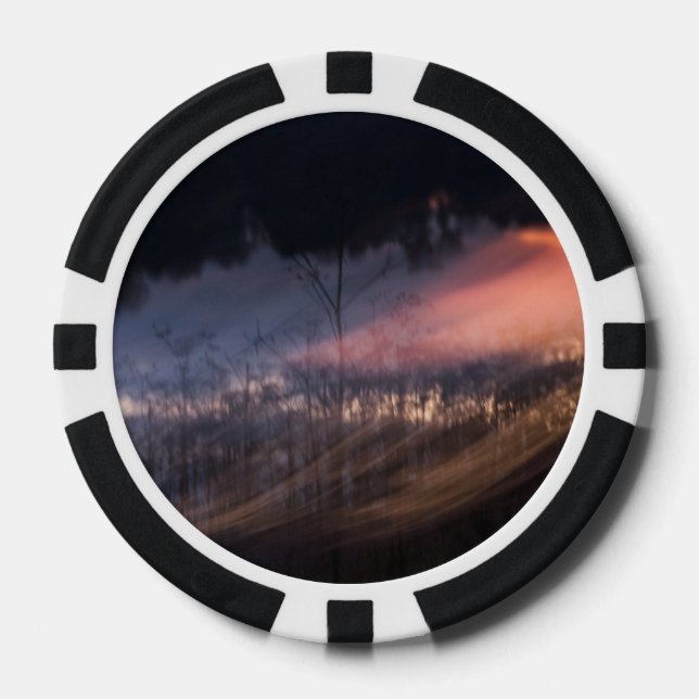 Jeton de poker photo abstraite (Recto)