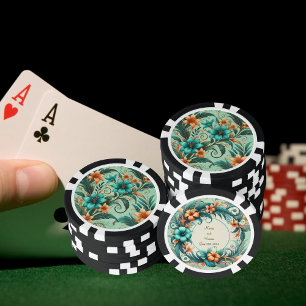Jeton de poker tropical