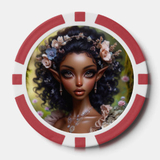 Jetons de poker elfiques style 1