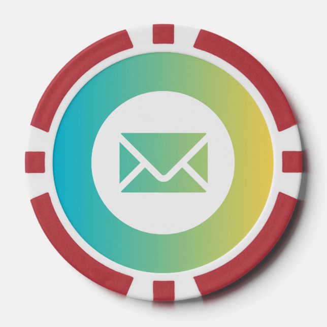 Jetons de Poker par courrier (Recto)