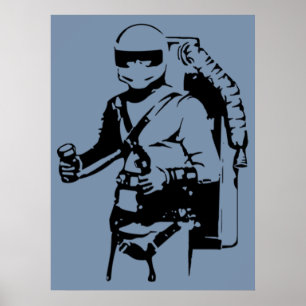Jetpack Pilotposter Poster