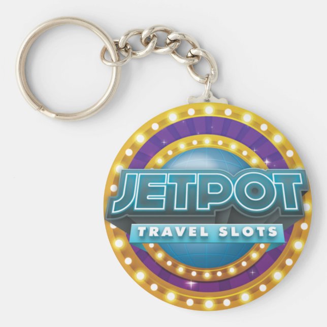 JetPot Slots-Schlüsselanhänger Schlüsselanhänger (Vorne)