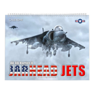 JETS JARHEAD - AV-8B Harrier II Kalender