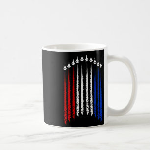 Jets mit US-Flagge 4. Juli Patriotic F Kaffeetasse