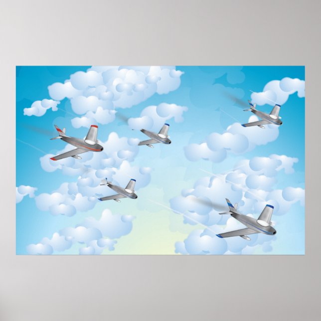 Jets Poster (Vorne)