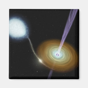 Jets von materiellem heraus schießen magnet