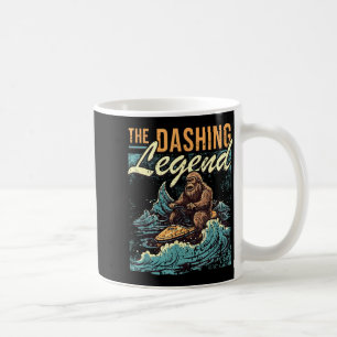 Jetski-Fahren Bigfoot-Wassermotorrad-Fahrer Sasqua Kaffeetasse