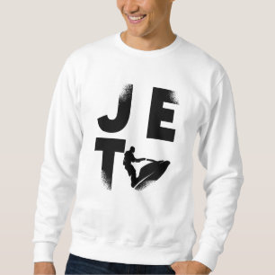 Jetski-Fahrer Wassersport Jetski Jetskiing Sweatshirt